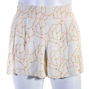 Koch Twiggy Poppy Constellation Shorts Small NWT